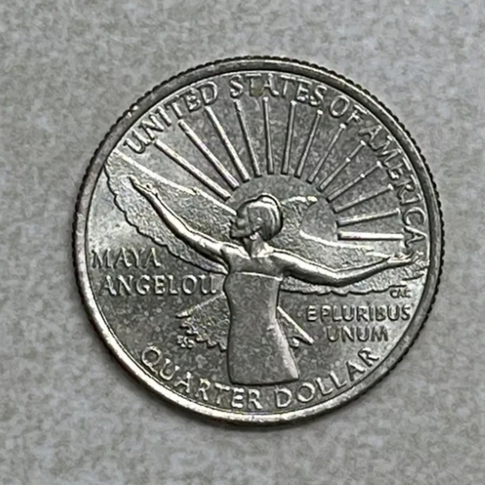 2022 D Maya Angelou Quarter (Rare Coin)